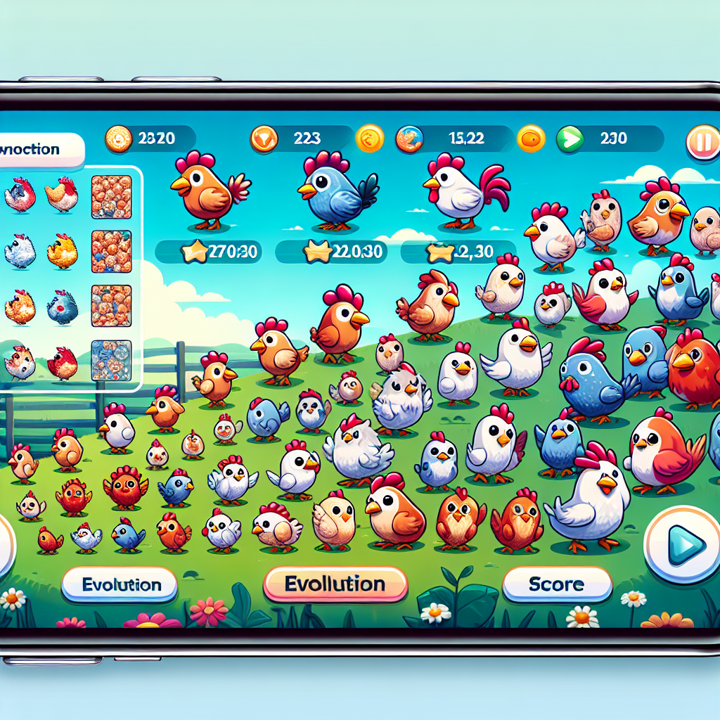 Afbeelding van de Kip Evolutie-app